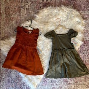 2 Cat & Jack dresses